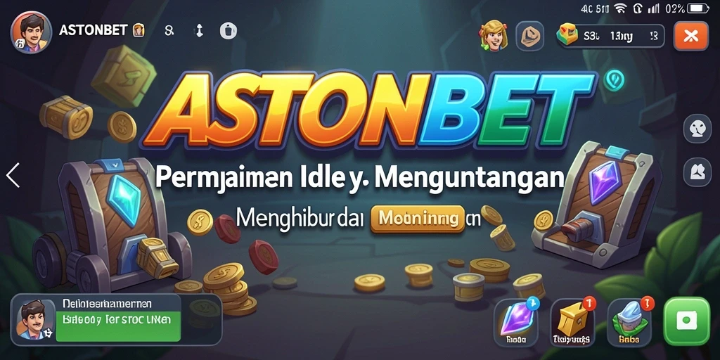 Tampilan gameplay <strong>ASTONBET</strong> yang menarik dengan elemen Idle.