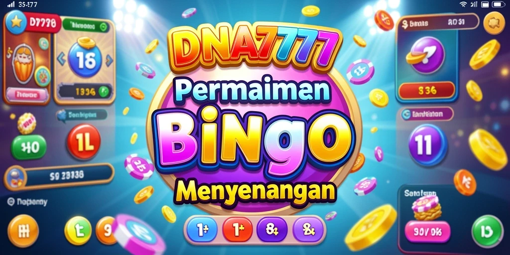 Tampilan menarik dari gameplay Bingo di DNA777 yang memukau.