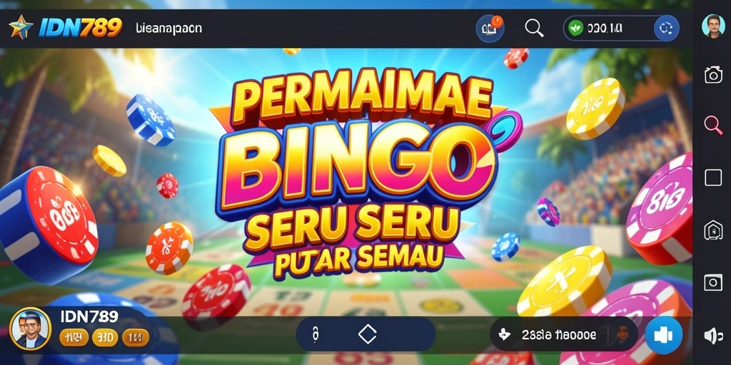 Screenshot gameplay IDN789 yang menampilkan aksi seru permainan Bingo.