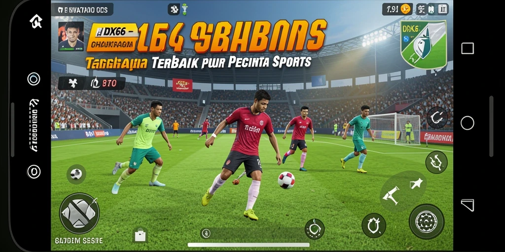 Tampilan gameplay menarik dari IDX66 yang penuh aksi olahraga.