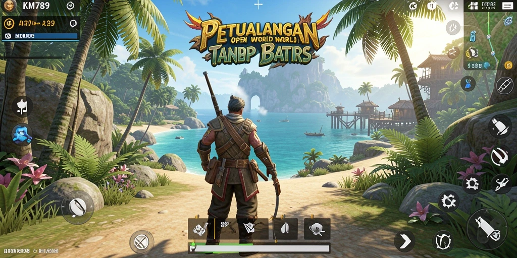 Tampilan gameplay menakjubkan di dunia Open World.