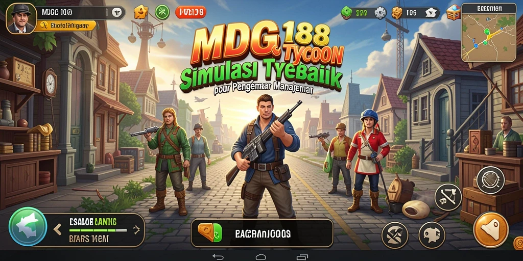 Tampilan gameplay MDG188 yang menarik dan penuh strategi.