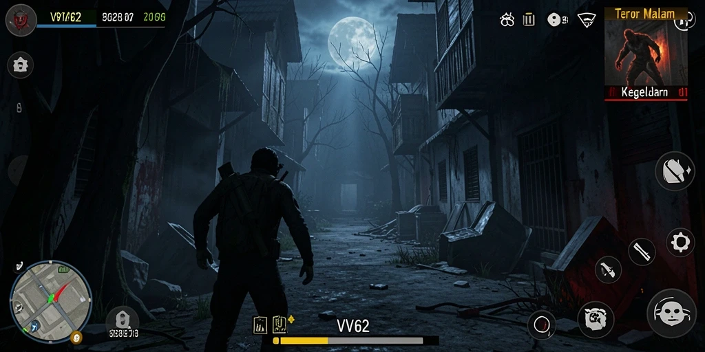 Gameplay seram dengan suasana yang menegangkan di VV62.